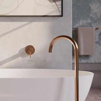 Omnires Y Y1245CPB sprchová podomítková baterie, kartáčovaná měď