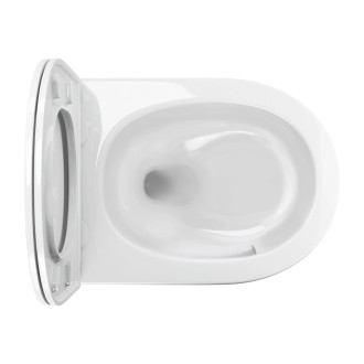 Omnires Ottawa klozet SILENT POWER, sedátko soft-close, 54×37 lesk bílá OTTAWACSPMWBP