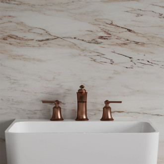 Omnires ARMANCE AM5214ORB umyvadlová 3-otvorová baterie, starožitná měď