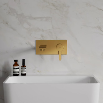 Omnires DARLING podomítková umyvadlová baterie, zlatý lesk DA5015GL
