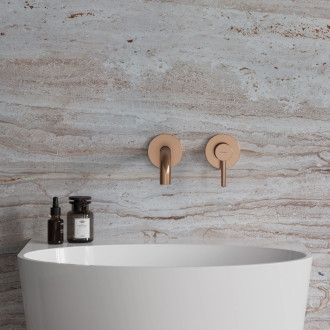 Omnires Y Y1215HLCPB Podomítková umyvadlová baterie, kartáčovaná měď