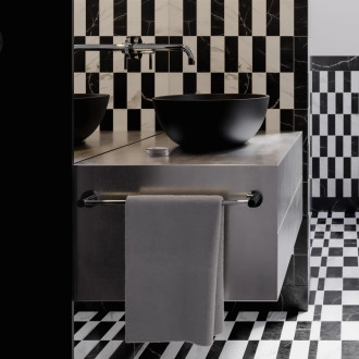 Omnires MODERN PROJECT MP60214CR Držák na ručníky 40cm, chrom