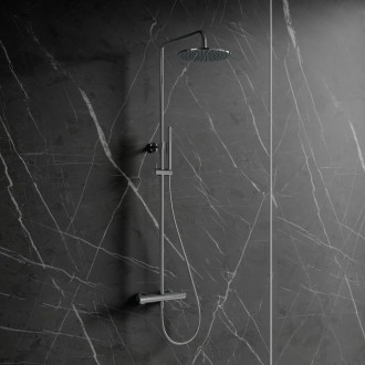 Omnires Y sprchový termostatický systém pro venkovní instalaci, chrom Y1244SUCR