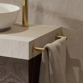 Omnires MODERN PROJECT MP60216GLB Držák na ručníky 60cm, kartáčovaná zlatá