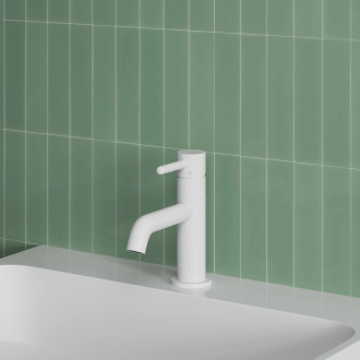 Omnires Y umyvadlová baterie, bílá matná Y1210NWM