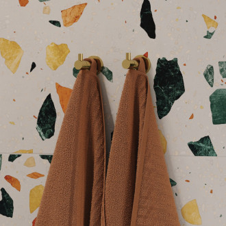 Omnires MODERN PROJECT MP60110GLB Háček, kartáčovaná zlatá