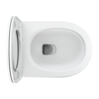 Omnires OTTAWA OTTAWACMWBM Závěsný klozet rimless se sedátkem SF 54, bílá mat