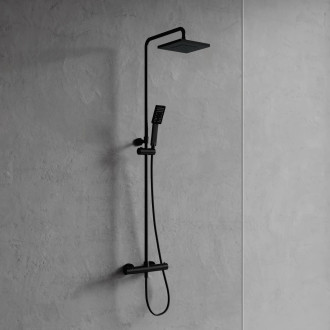 Omnires Y Y1244JBL Sprchový set s termostatickou baterií, černá