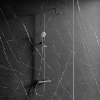 Omnires Y termostatický nástěnný sprchový systém, chrom lesk Y1244X-6CR