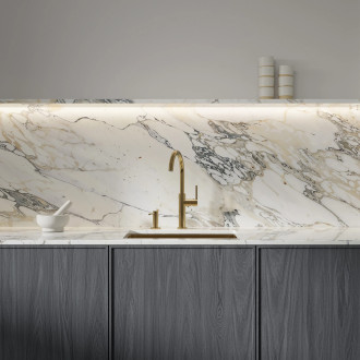 Omnires TULA TL6050BSB dřezová baterie, kartáčovaná mosaz