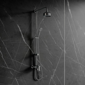 Omnires ART DECO nástěnný sprchový systém, chrom lesk AD5144CR