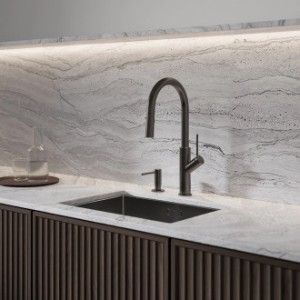 Omnires BEND BE6455GR Dřezová baterie, grafit