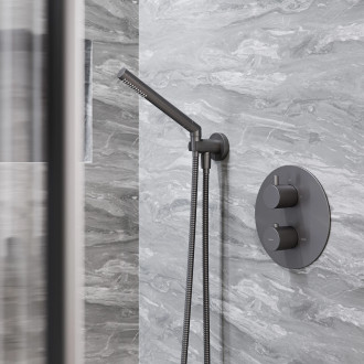 Omnires Adaptér pro ruční sprchu, grafit T87GR