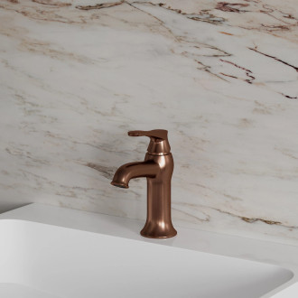 Omnires ART DECO umyvadlová baterie, kartáčovaná antická měď AD5110ORB