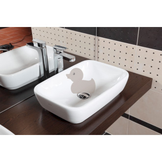 Umyvadlo na desku Vitra Shift 55x37,5 cm, bez otvoru pro baterii 4399-003-0016