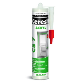 Akrylový tmel Ceresit CS 7 bílá 280 ml CS7
