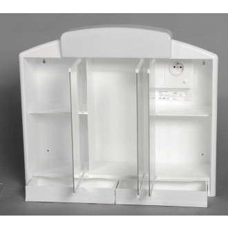 Zrcadlová skříňka s osvětlením Jokey 51x59 cm plast RANO