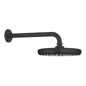 Hlavová sprcha Grohe Tempesta včetně sprchového ramena matná černá 1022182430