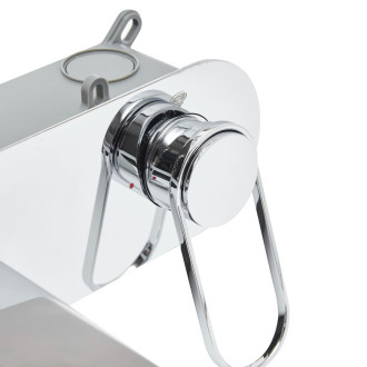 Umyvadlová baterie SAT Fusion včetně podomítkového tělesa chrom SATBSFU101KPN