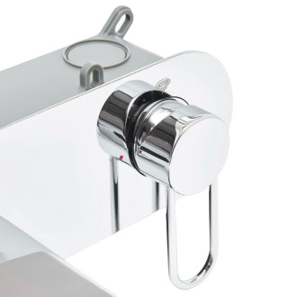 Umyvadlová baterie SAT Fusion včetně podomítkového tělesa chrom SATBSFU101KPU