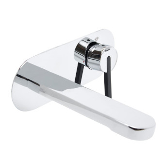 Umyvadlová baterie SAT Fusion včetně podomítkového tělesa chrom SATBSFU101TC