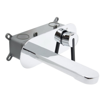 Umyvadlová baterie SAT Fusion včetně podomítkového tělesa chrom SATBSFU101TC
