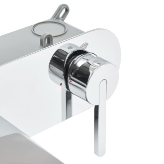 Umyvadlová baterie SAT Fusion včetně podomítkového tělesa chrom SATBSFU101TCH