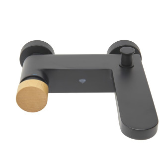 Vanová baterie SAT Fusion bez sprchového setu 150 mm páka světlé dřevo SATBSFU222DSC