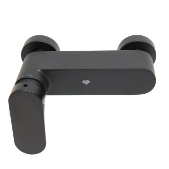 Sprchová baterie SAT Fusion bez sprchového setu 150 mm matná černá SATBSFU268CPC