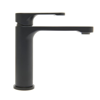 Umyvadlová baterie SAT Fusion bez výpusti matná černá SATBSFU271CPC