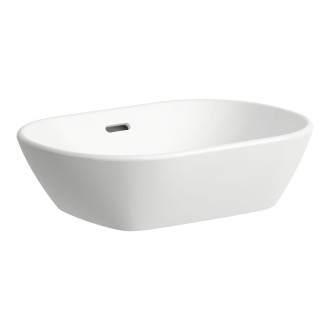 Umyvadlo na desku Laufen Lua 50x35 cm otvor pro baterii, bez přepadu H8120830001121