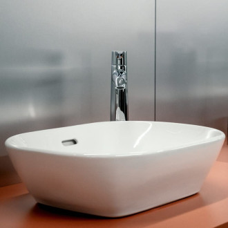 Umyvadlo na desku Laufen Lua 50x35 cm otvor pro baterii, bez přepadu H8120830001121