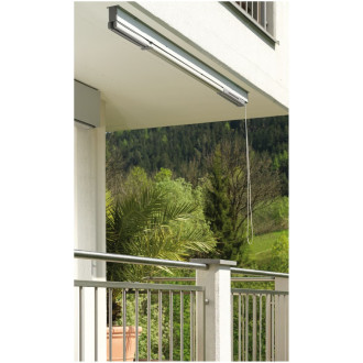 Stropní sušák na prádlo Juwel Samba stříbrná 30040