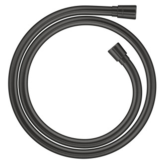 Sprchová hadice Hansgrohe kartáčovaný černý chrom 28622340