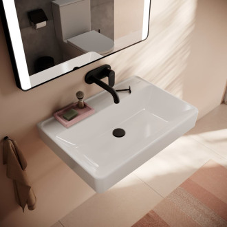 Umyvadlo Hansgrohe Xanuia Q 70x48 cm bez otvoru pro baterii, bez přepadu 61135450