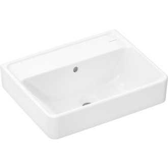 Umývátko Hansgrohe Xanuia Q 50x39 cm bez otvoru pro baterii, s přepadem 61143450