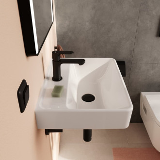 Umývátko Hansgrohe Xanuia Q 50x39 cm otvor pro baterii, bez přepadu 61144450