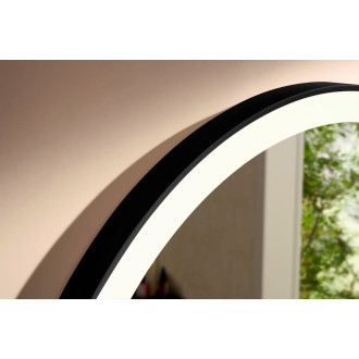 Led zrcadlo Hansgrohe Xarita Lite S 70x70 cm černá matná 54966670