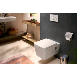 WC s prkénkem závěsné Hansgrohe EluPura Original Q spodní odpad 60208450