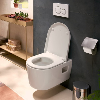 WC s prkénkem softclose závěsné Hansgrohe EluPura Original S 60288450
