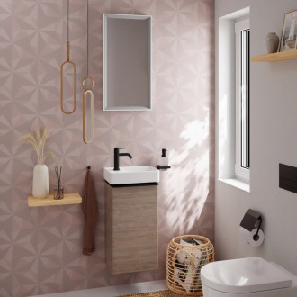 Skříňka pod umyvadlo bez umyvadla Hansgrohe Xelu Q 34x62,5x24,5 cm přírodní dub 54013670