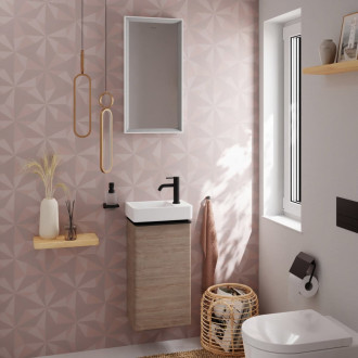 Skříňka pod umyvadlo bez umyvadla Hansgrohe Xelu Q 34x62,5x24,5 cm přírodní dub 54017670