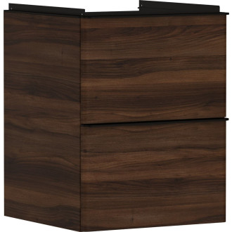 Skříňka pod umyvadlo bez umyvadla Hansgrohe Xelu Q 48x62,5x47,5 cm tmavý ořech 54022670