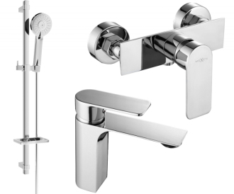 Sprchový set Mexen Alexa DQ40, chrom - 71204DQ40-00