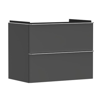 Skříňka pod umyvadlo bez umyvadla Hansgrohe Xelu Q 78x62,5x47,5 cm šedá matná 54028000