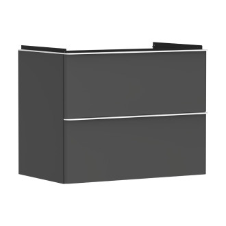 Skříňka pod umyvadlo bez umyvadla Hansgrohe Xelu Q 78x62,5x47,5 cm šedá matná 54028700