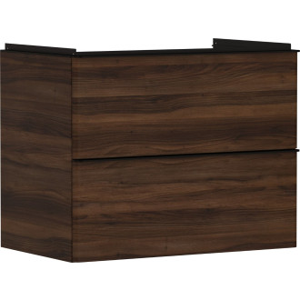 Skříňka pod umyvadlo bez umyvadla Hansgrohe Xelu Q 78x62,5x47,5 cm tmavý ořech 54030670
