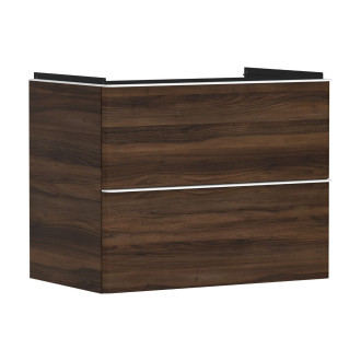Skříňka pod umyvadlo bez umyvadla Hansgrohe Xelu Q 78x62,5x47,5 cm tmavý ořech 54030700