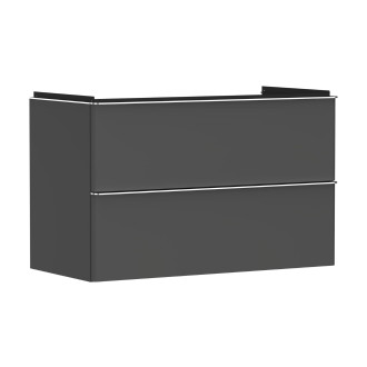 Skříňka pod umyvadlo bez umyvadla Hansgrohe Xelu Q 98x62,5x47,5 cm šedá matná 54032000