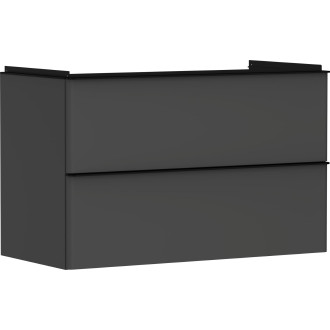 Skříňka pod umyvadlo bez umyvadla Hansgrohe Xelu Q 98x62,5x47,5 cm šedá matná 54032670